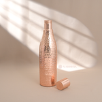 Load image into Gallery viewer, Copper Waterbottle Hammered