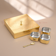 Brass Masala Box